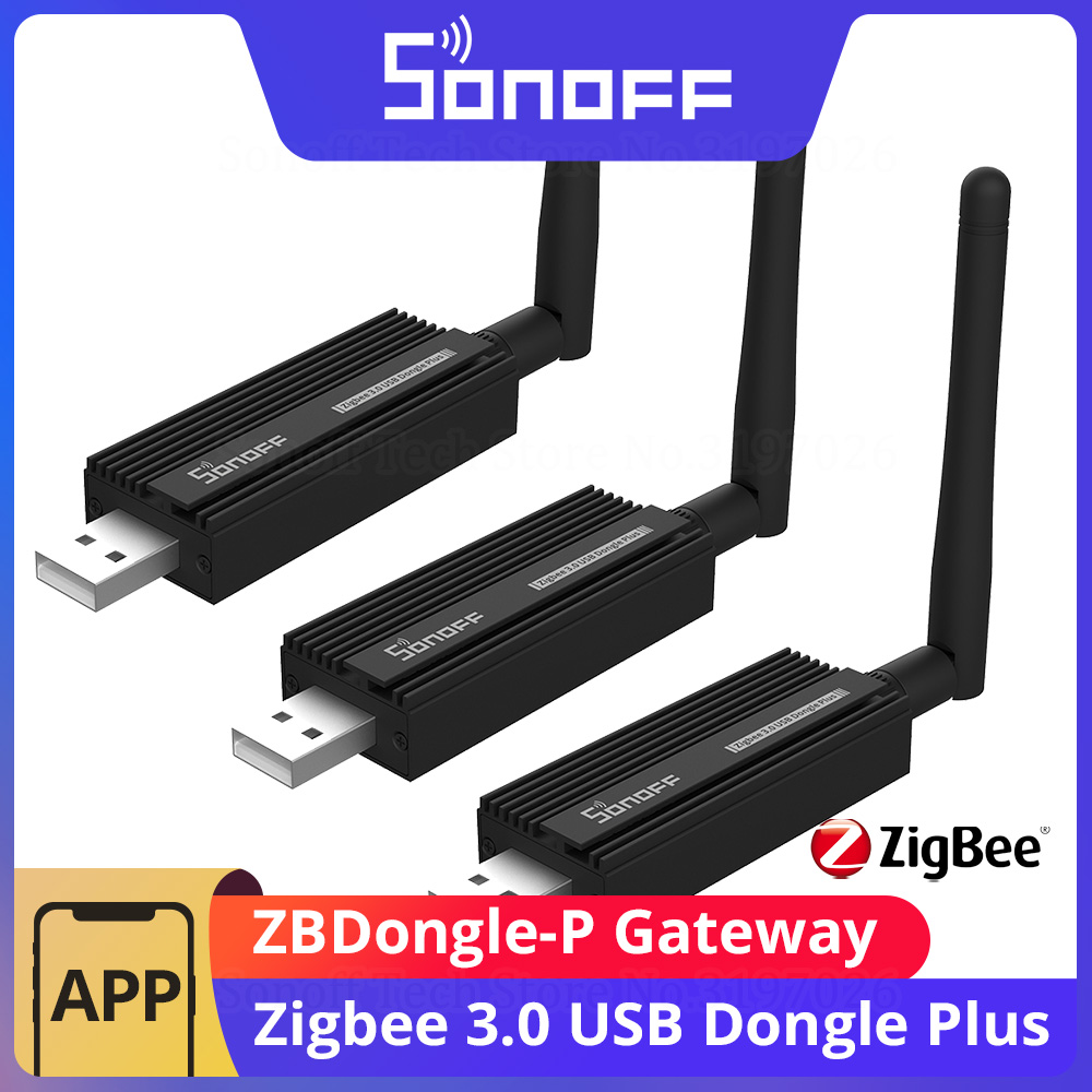 Zigbee Coordinator Stick - SONOFF Zigbee-gateway 3.0, ZBDongle-P USB-dongle, hub