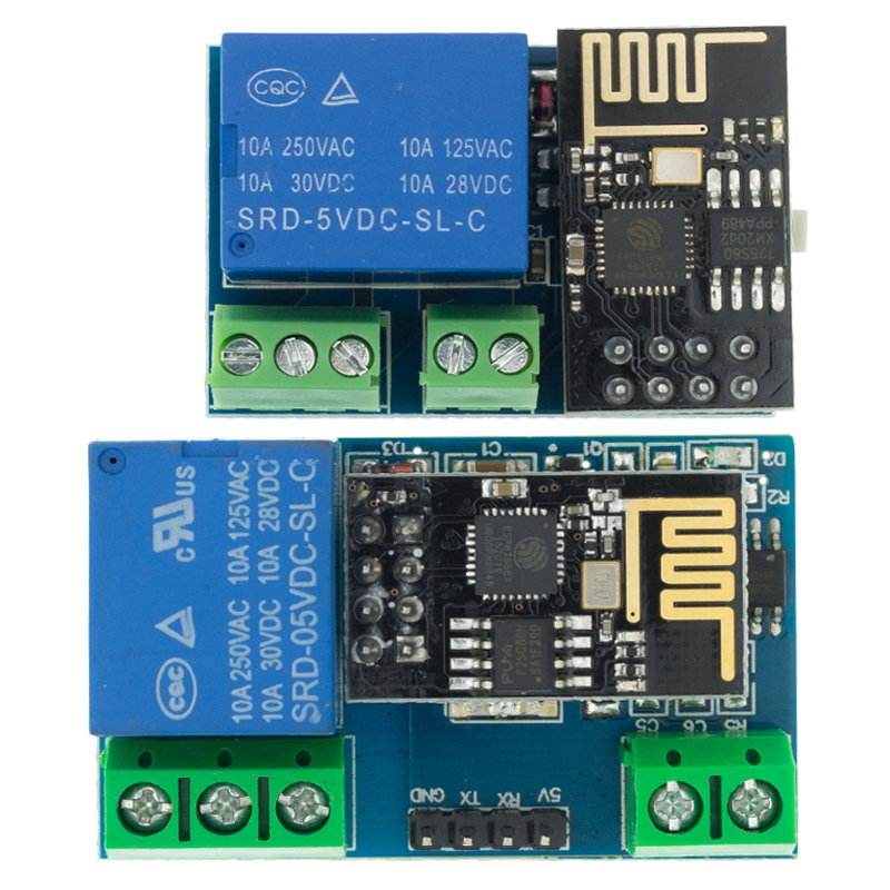 Home Automation With Arduino - ESP8266 ESP-01 ESP-01S 5V WiFi Relaismodule
