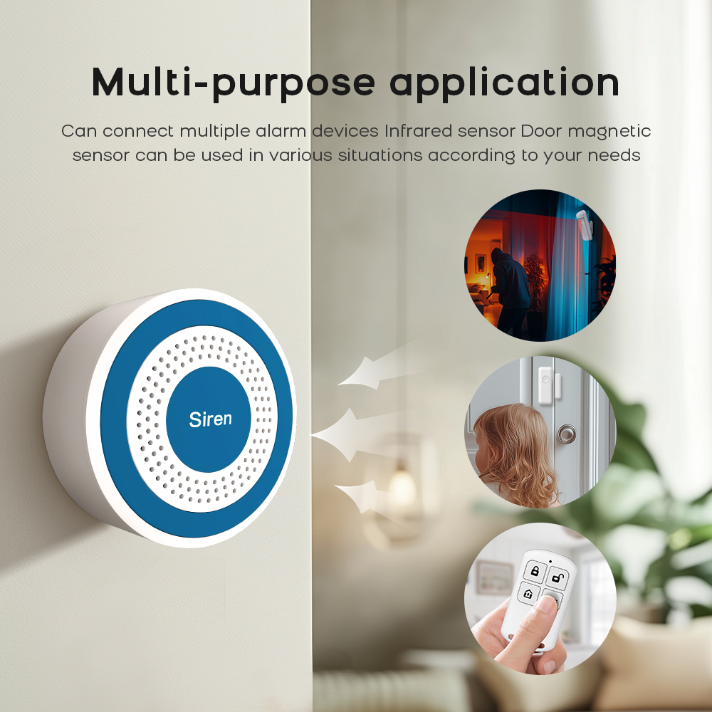PGST WiFi Smart Life Alarm Bev - Diy Home Automation System recensie en prijs