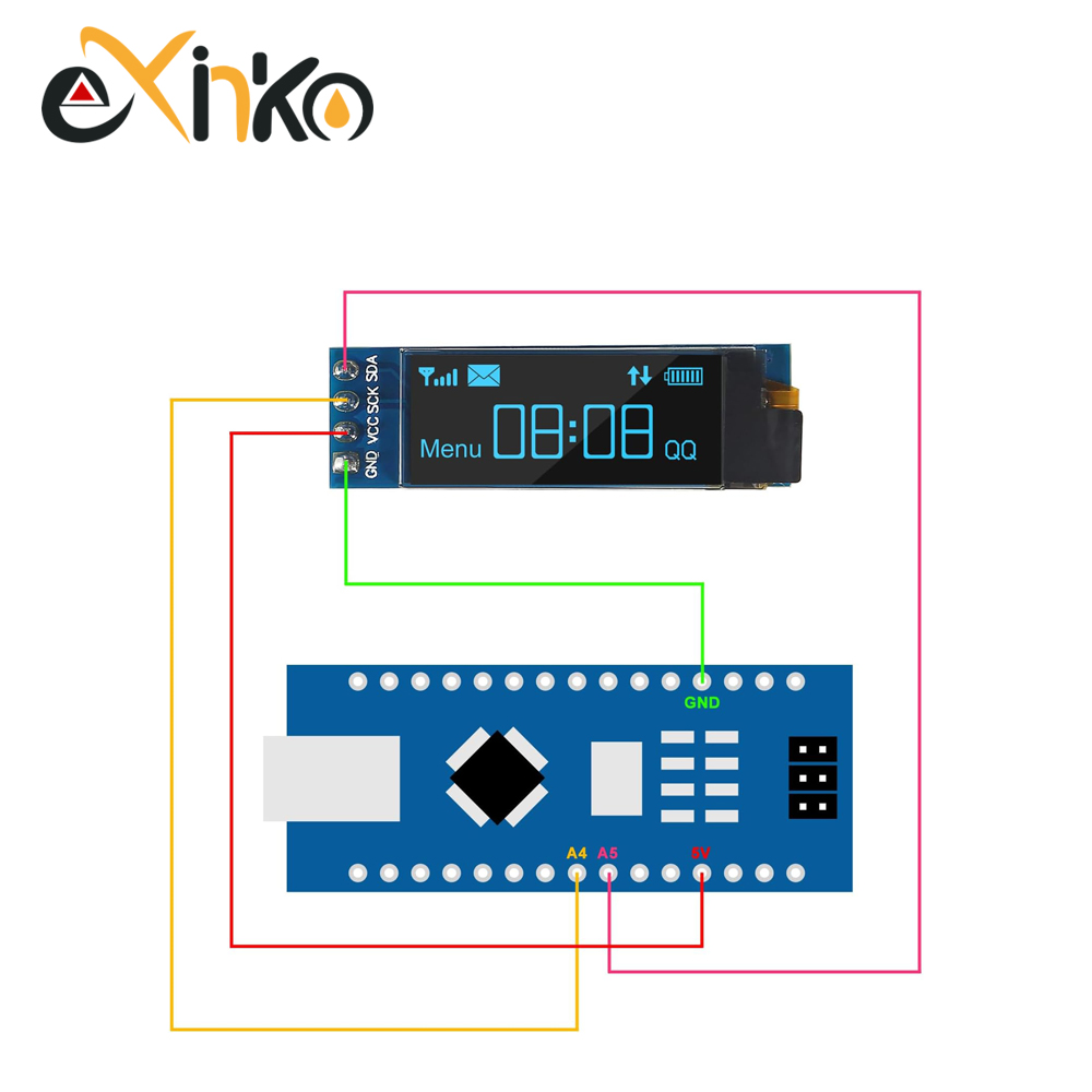 1-10 stuks 0,91 inch OLED-disp - Home Automation Arduino recensie en prijs