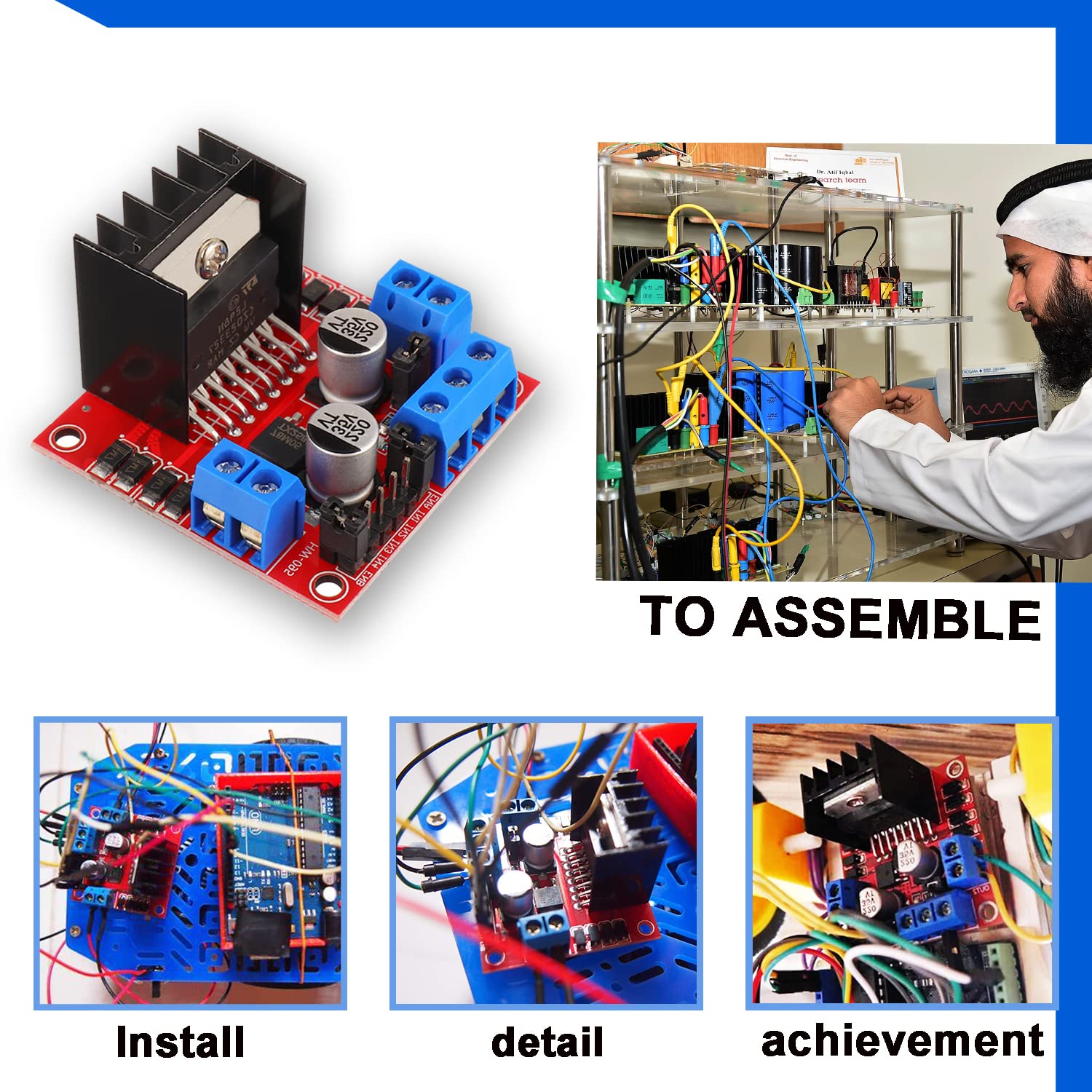 L298N Motor Drive Controller B - Home Automation Arduino recensie en prijs