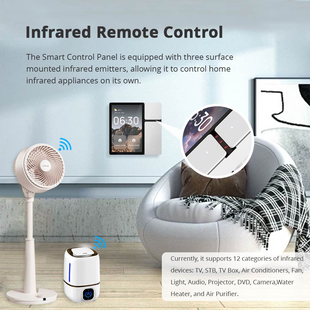 Zemismart 3,5 inch WiFi Smart  - Matter Hub Thread recensie en prijs