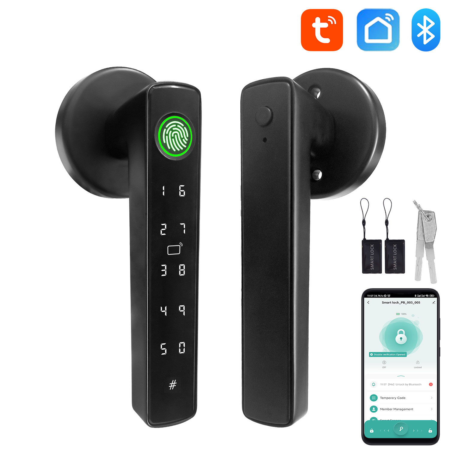 Tuya Smart Bluetooth-deurslot  - Diy Home Automation System recensie en prijs